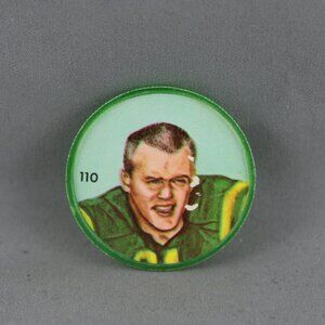 Nallys Chips(1963) - CFL Picture Disc -Nat Dye Edmonton Eskimos -110 of 150